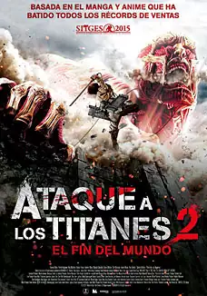 Pelicula Ataque a los Titanes 2: El fin del mundo, ciencia ficcio, director Shinji Higuchi