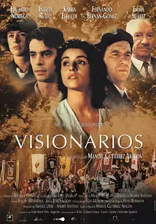 Pelicula Visionarios, drama, director Manuel Gutiérrez Aragón