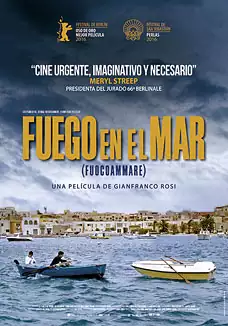 Pelicula Fuego en el mar, documental, director Gianfranco Rosi