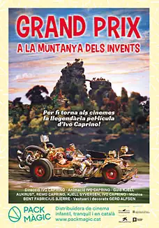 Pelicula Grand Prix a la muntanya dels invents CAT, animacio, director Ivo Caprino