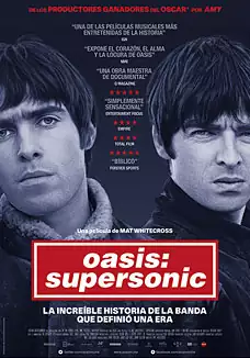 Pelicula Oasis: Supersonic VOSE, documental musical, director Mat Whitecross