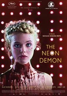 Pelicula The Neon Demon VOSE, terror, director Nicolas Winding Refn