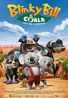 Pelicula Blinky Bill el coala CAT, animacio, director Deane Taylor i Noel Cleary i Alexs Stadermann i Alex Weight