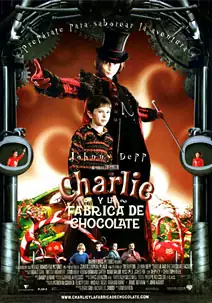 Pelicula Charlie y la fbrica de chocolate, fantastica, director Tim Burton