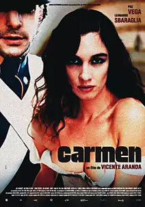 Pelicula Carmen, drama, director Vicente Aranda