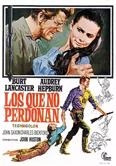Pelicula Los que no perdonan VOSE, western, director John Huston